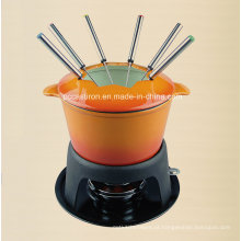 European fund ferro fundido panelas Fondue Set